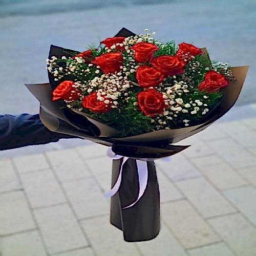 Kayseri Çiçek 13 Güllü  Aşk Buketi