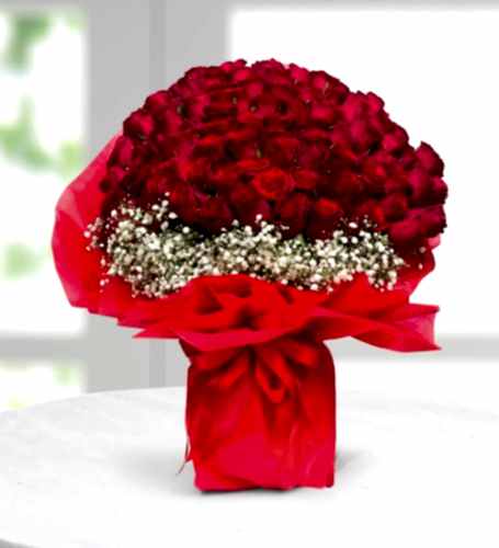 Kampanyalı 101 Güllü Buket