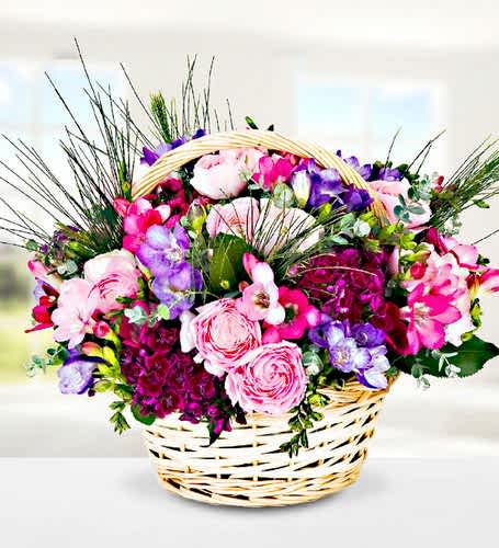 Sepette Mevsim Çiçekleri