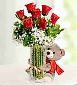 AYICIKLI GÜL VAZOSU