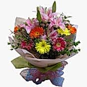 LİLYUMLU MEVSİM BUKETİ